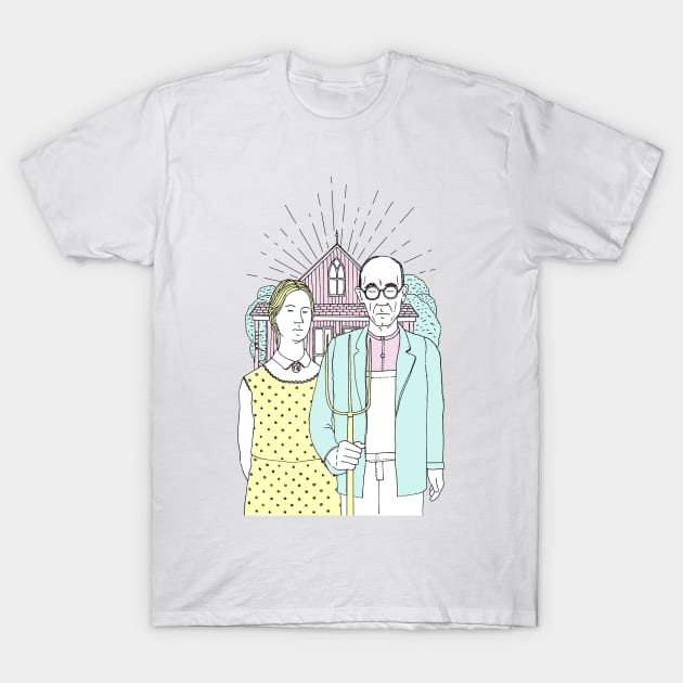 American Gothic T-Shirt by astronaut